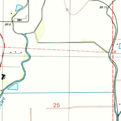 United States Geological Survey New Iberia South, LA (1994, 24000-Scale) digital map