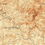 United States Geological Survey New Indria, CA (1943, 62500-Scale) digital map