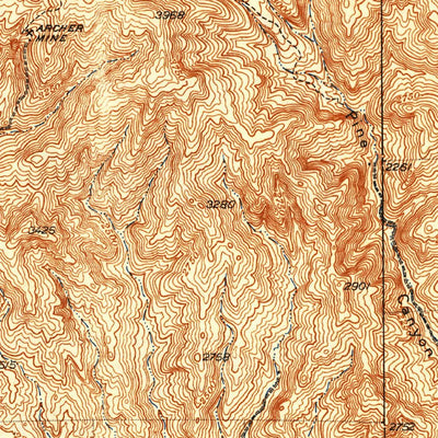 United States Geological Survey New Indria, CA (1943, 62500-Scale) digital map