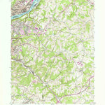 United States Geological Survey New Kensington East, PA (1953, 24000-Scale) digital map