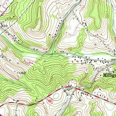 United States Geological Survey New Kensington East, PA (1953, 24000-Scale) digital map