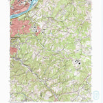 United States Geological Survey New Kensington East, PA (1993, 24000-Scale) digital map