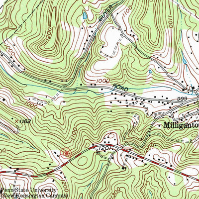 United States Geological Survey New Kensington East, PA (1993, 24000-Scale) digital map