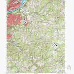 United States Geological Survey New Kensington East, PA (1998, 24000-Scale) digital map