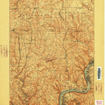 United States Geological Survey New Kensington, PA (1910, 62500-Scale) digital map