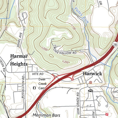 United States Geological Survey New Kensington West, PA (2023, 24000-Scale) digital map