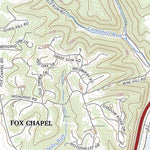 United States Geological Survey New Kensington West, PA (2023, 24000-Scale) digital map