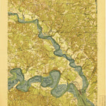 United States Geological Survey New Kent, VA (1919, 62500-Scale) digital map