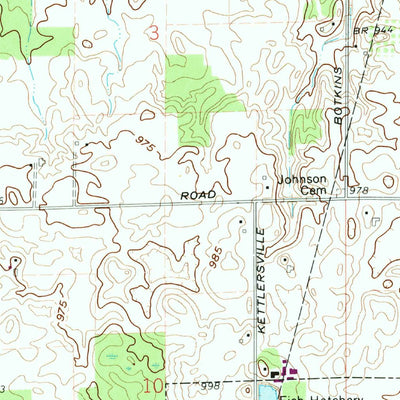 United States Geological Survey New Knoxville, OH (1961, 24000-Scale) digital map