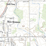 United States Geological Survey New Knoxville, OH (2023, 24000-Scale) digital map