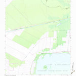 United States Geological Survey New Lake SE, NC (1951, 24000-Scale) digital map
