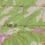 United States Geological Survey New Lancaster, KS (1957, 24000-Scale) digital map