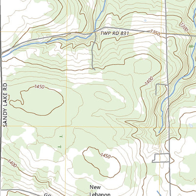 United States Geological Survey New Lebanon, PA (2023, 24000-Scale) digital map