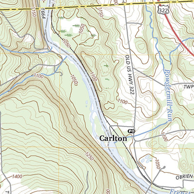 United States Geological Survey New Lebanon, PA (2023, 24000-Scale) digital map