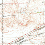 United States Geological Survey New Leipzig North, ND (1980, 24000-Scale) digital map