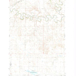 United States Geological Survey New Leipzig South, ND (1972, 24000-Scale) digital map