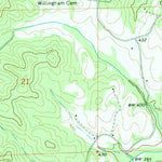 United States Geological Survey New Lexington, AL (1967, 24000-Scale) digital map