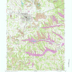 United States Geological Survey New Lexington, OH (1961, 24000-Scale) digital map