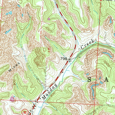 United States Geological Survey New Lexington, OH (1961, 24000-Scale) digital map