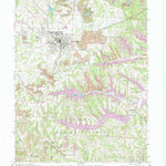 United States Geological Survey New Lexington, OH (1992, 24000-Scale) digital map
