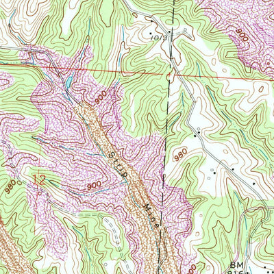 United States Geological Survey New Lexington, OH (1992, 24000-Scale) digital map