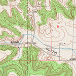 United States Geological Survey New Lisbon South, WI (1983, 24000-Scale) digital map