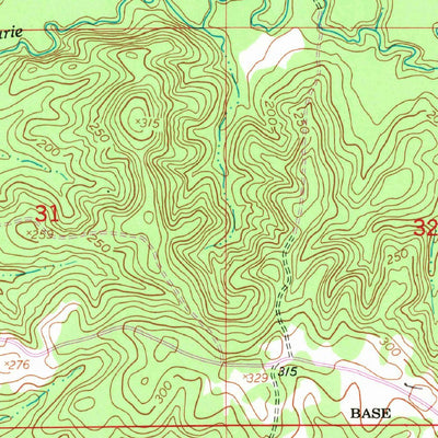 United States Geological Survey New Llano, LA (1954, 24000-Scale) digital map