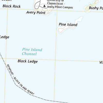 United States Geological Survey New London, CT (2021, 24000-Scale) digital map