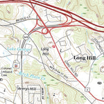 United States Geological Survey New London, CT (2021, 24000-Scale) digital map