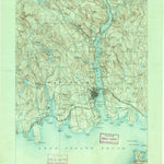 United States Geological Survey New London, CT-NY (1892, 62500-Scale) digital map