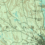 United States Geological Survey New London, CT-NY (1892, 62500-Scale) digital map