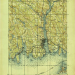 United States Geological Survey New London, CT-NY (1921, 62500-Scale) digital map