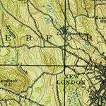 United States Geological Survey New London, CT-NY (1921, 62500-Scale) digital map