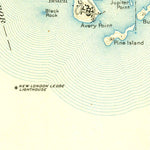United States Geological Survey New London, CT-NY (1938, 31680-Scale) digital map