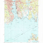 United States Geological Survey New London, CT-NY (1984, 24000-Scale) digital map