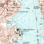 United States Geological Survey New London, CT-NY (1984, 24000-Scale) digital map