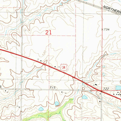 United States Geological Survey New London, IA (1981, 24000-Scale) digital map