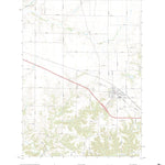 United States Geological Survey New London, IA (2022, 24000-Scale) digital map