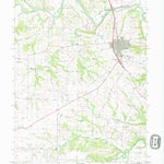 United States Geological Survey New London, MO (1991, 24000-Scale) digital map