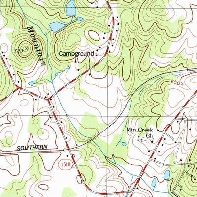 United States Geological Survey New London, NC (1980, 24000-Scale) digital map
