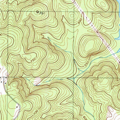 United States Geological Survey New London, NC (1980, 24000-Scale) digital map