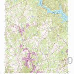United States Geological Survey New London, NC (1993, 24000-Scale) digital map