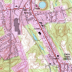 United States Geological Survey New London, NC (1993, 24000-Scale) digital map