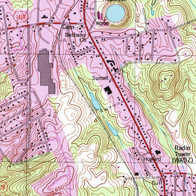 United States Geological Survey New London, NC (1993, 24000-Scale) digital map