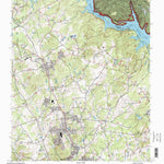 United States Geological Survey New London, NC (1994, 24000-Scale) digital map