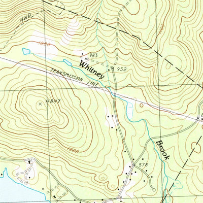 United States Geological Survey New London, NH (1987, 24000-Scale) digital map