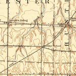 United States Geological Survey New London, OH (1908, 62500-Scale) digital map