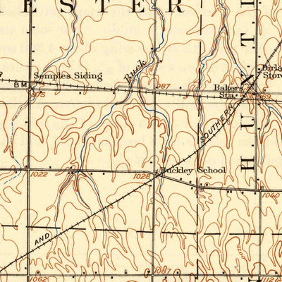 United States Geological Survey New London, OH (1908, 62500-Scale) digital map