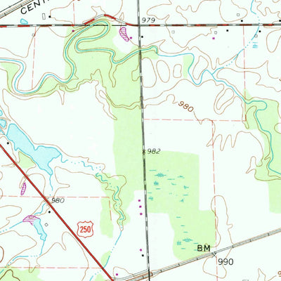 United States Geological Survey New London, OH (1960, 24000-Scale) digital map