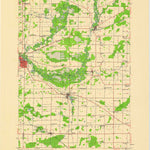 United States Geological Survey New London, WI (1956, 48000-Scale) digital map